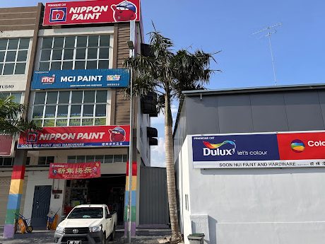 dulux jung bee hardware muar
