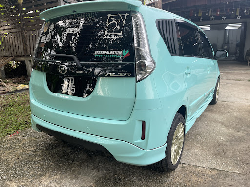 Rollfender taiping & cat kereta