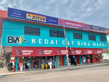 Kedai Cat Bina Warna 1 kedai cat bina warna