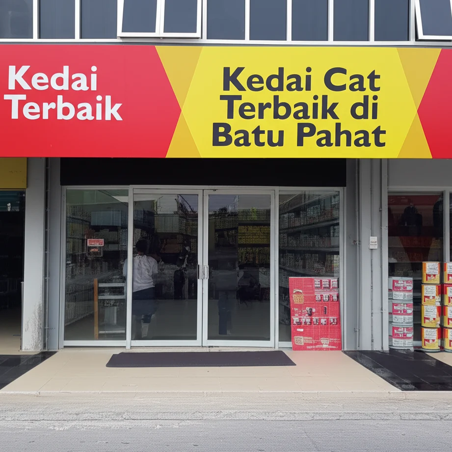 kedai cat terbaik di batu arang