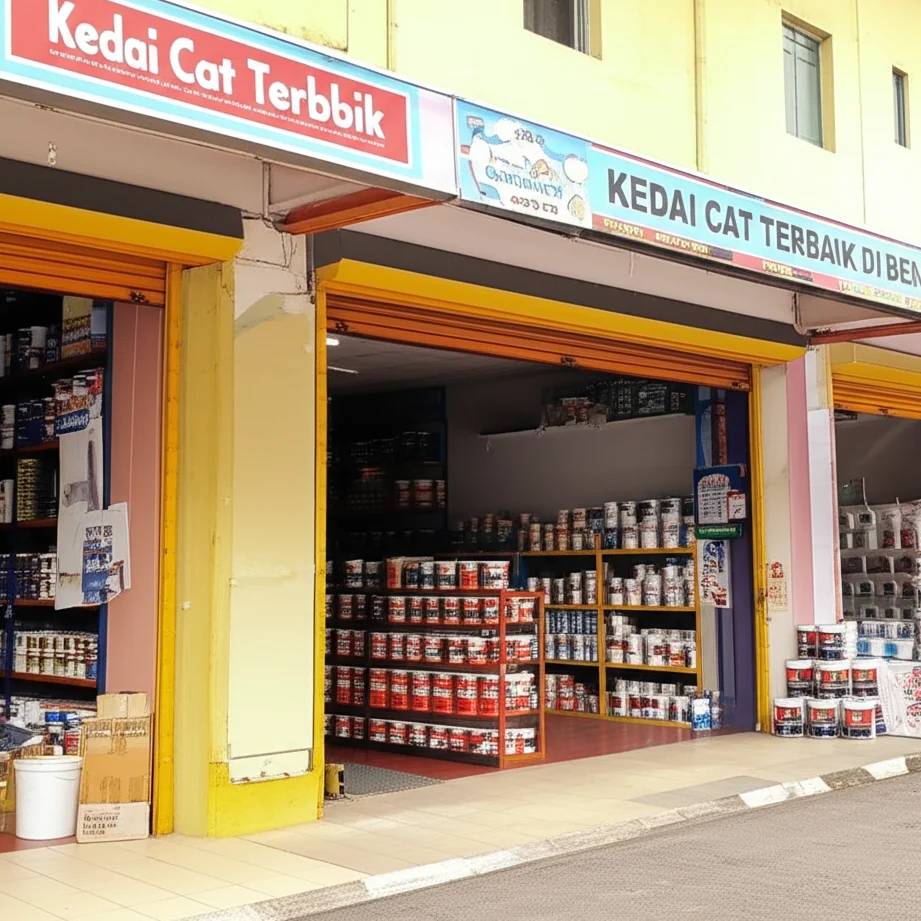 kedai cat terbaik di bemban