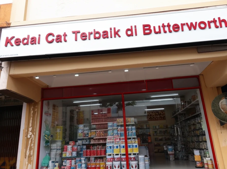 kedai cat terbaik di butterworth