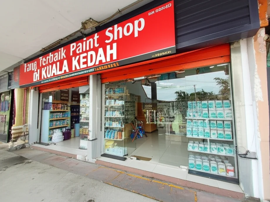 kedai cat terbaik di kuala kedah