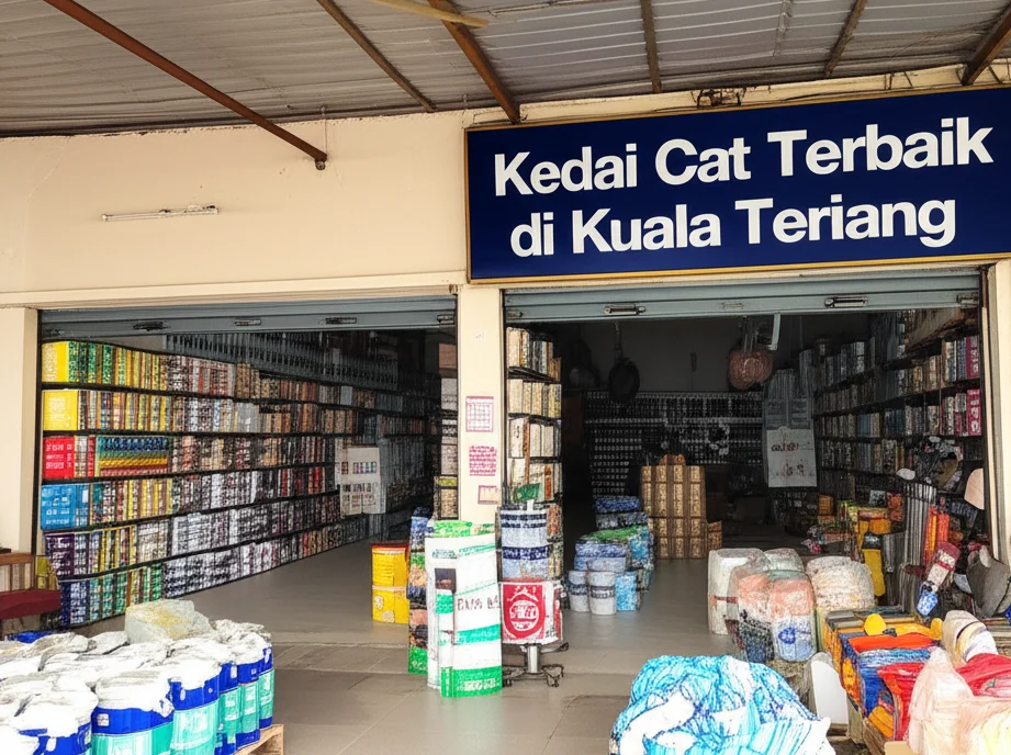 kedai cat terbaik di kuala terengganu 1
