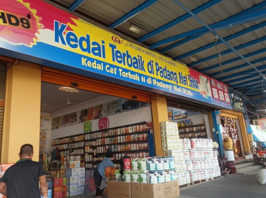 kedai cat terbaik di padang mat sirat