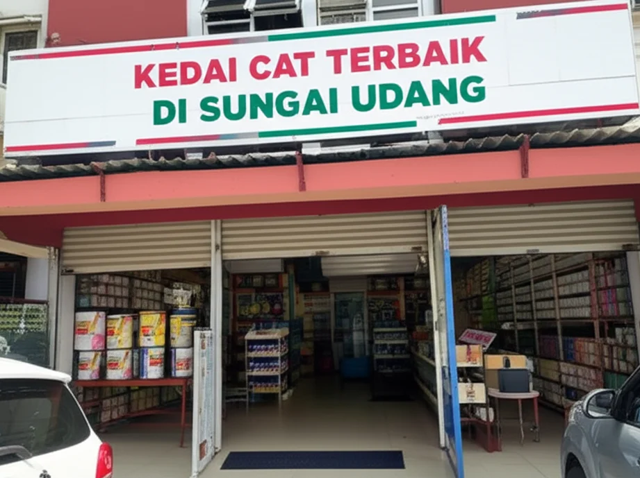 kedai cat terbaik di sungai besar
